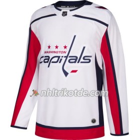 Washington Capitals Trikot Blank Adidas Weiß Authentic - Herren